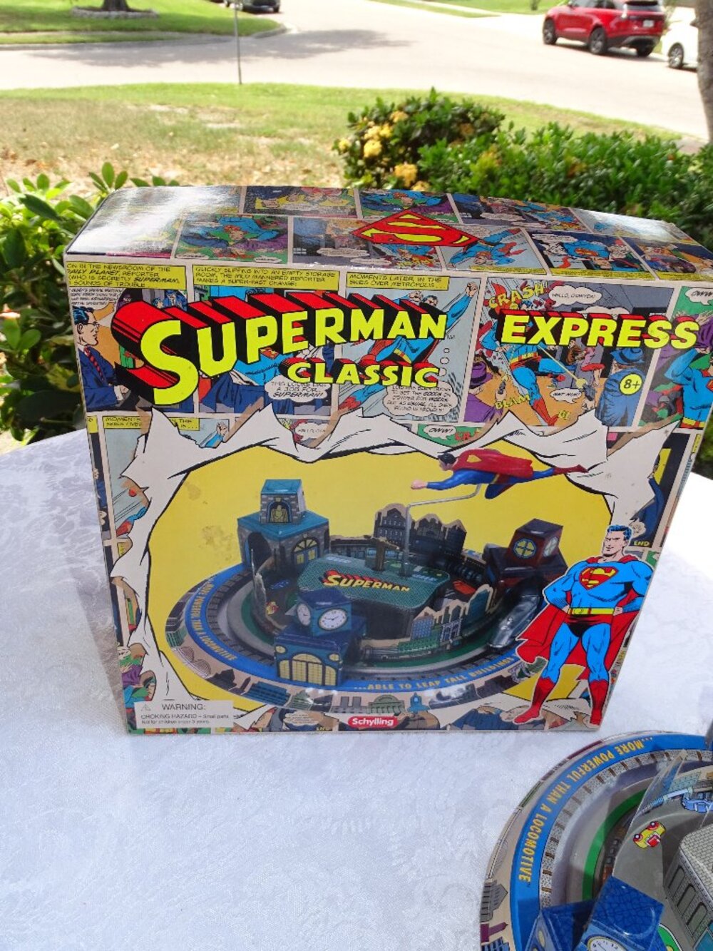 Superman Classic Litho Tin Wind Up Toy 2005 - Picture 3 of 6